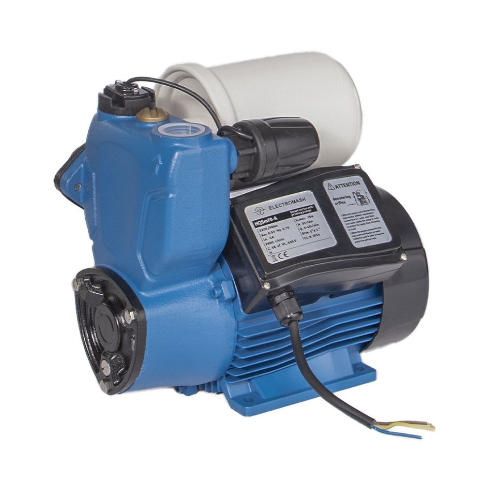 Mini pompe hydrophore Electromash HQSM 60 – puissance 0.37 kW, hauteur manométrique 35 m, débit 2100 l/h | Pompes a eau electrique | Pompe a eau |