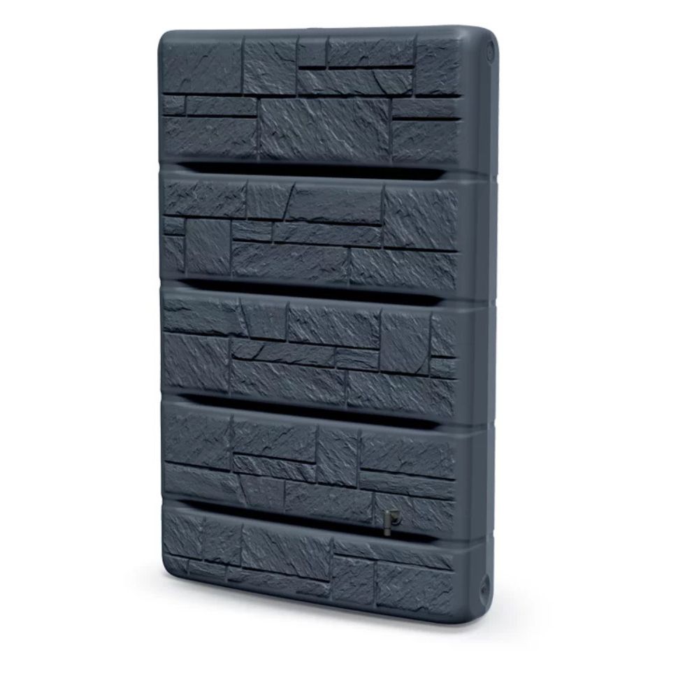 Réservoir d'eau de pluie Prosperplast Arves Wall Stone, 400L, Anthracite | Réservoirs d'eau de pluie | Réservoirs d'eau |