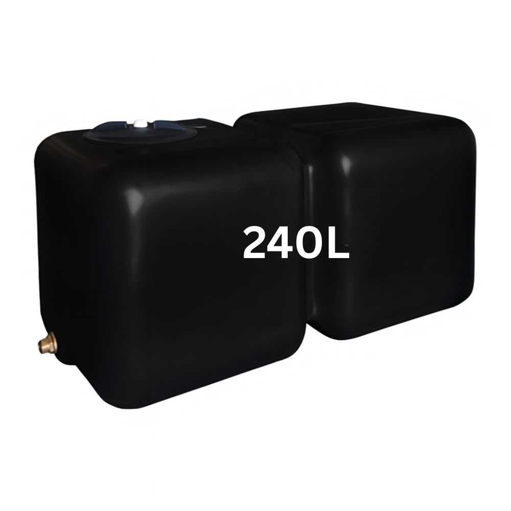 Réservoirs d'eau potable HydroMoby AQUA S12, horizontal 240 L (noir) | Réservoirs d'eau potable |  |
