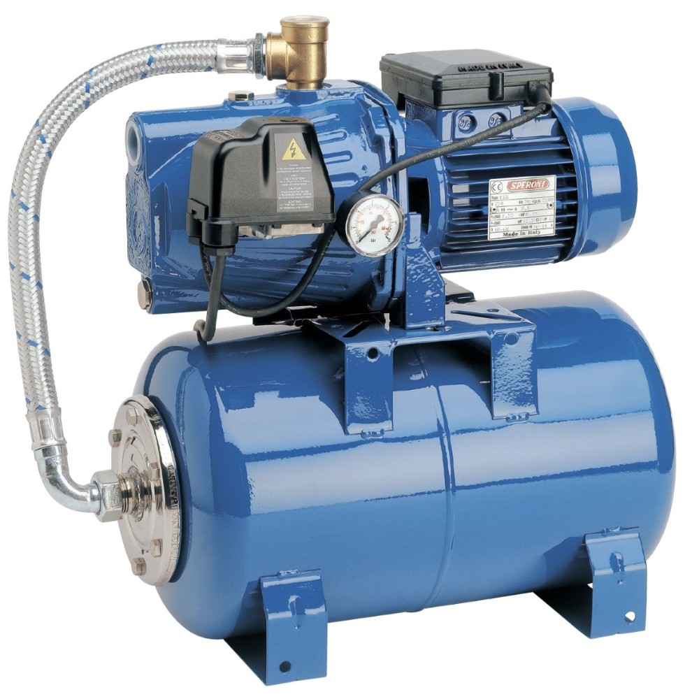 Système surpresseur Speroni Marina CAM 100/25 25L – puissance 750 W, hauteur de refoulement 46 m, débit 60 L/min | Pompes a eau electrique | Pompe a eau |