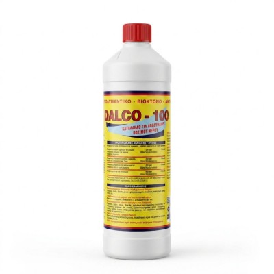 Désinfectant pour eau potable et surfaces Dalco-100, 1 litre - Réservoirs d'eau