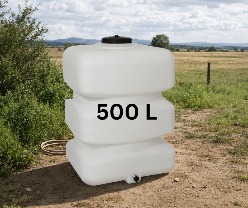 réservoirs d'eau de 500 litres